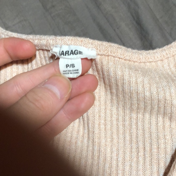 Garage cropped cross top - Picture 2 of 3